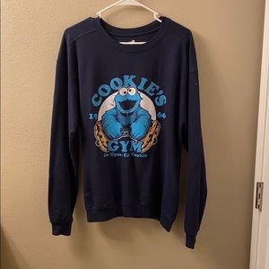 Sesame Street Cookie Monster Long-sleeve T-Shirt